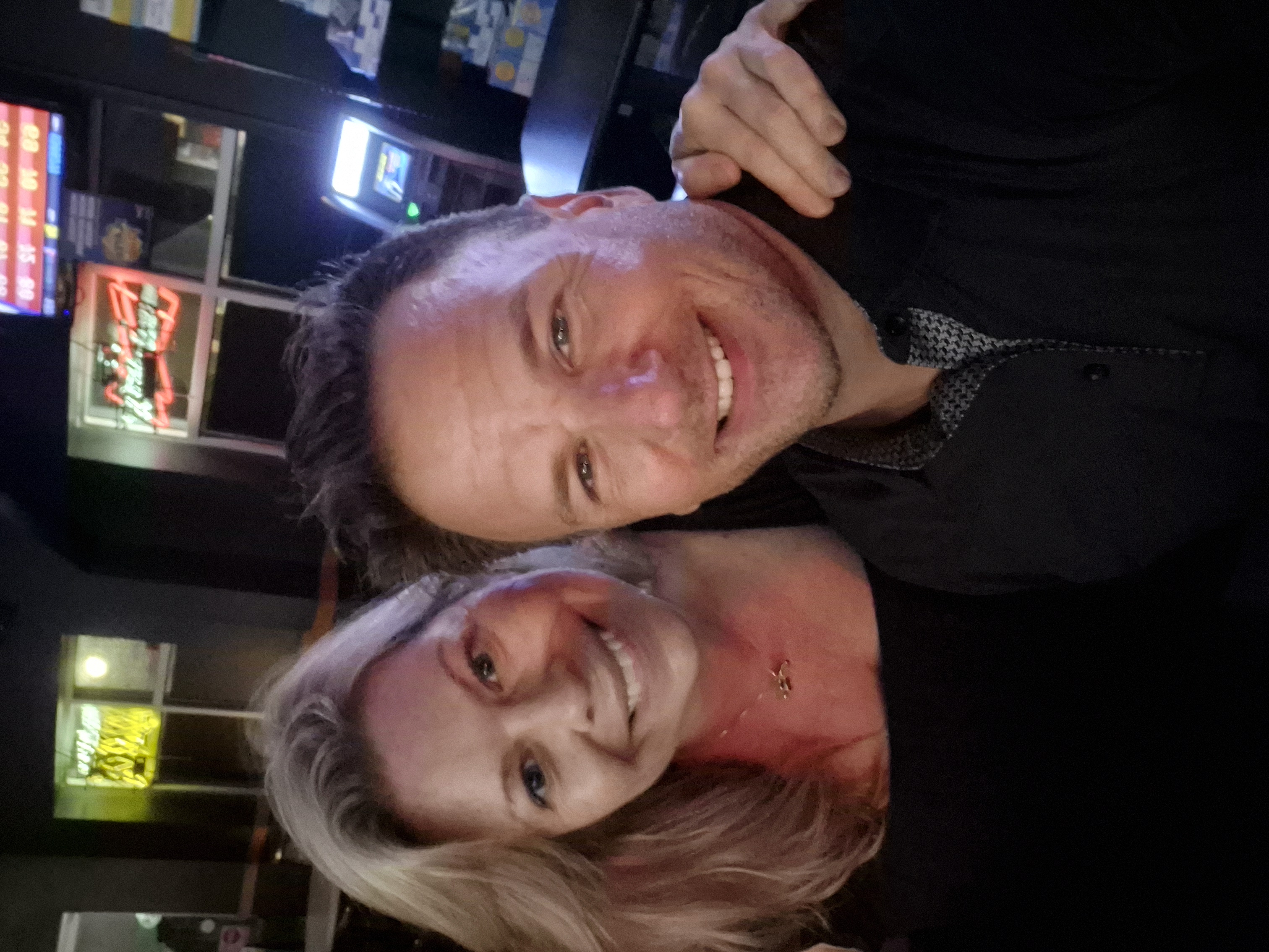 Matt and Jeni in an everyday moment